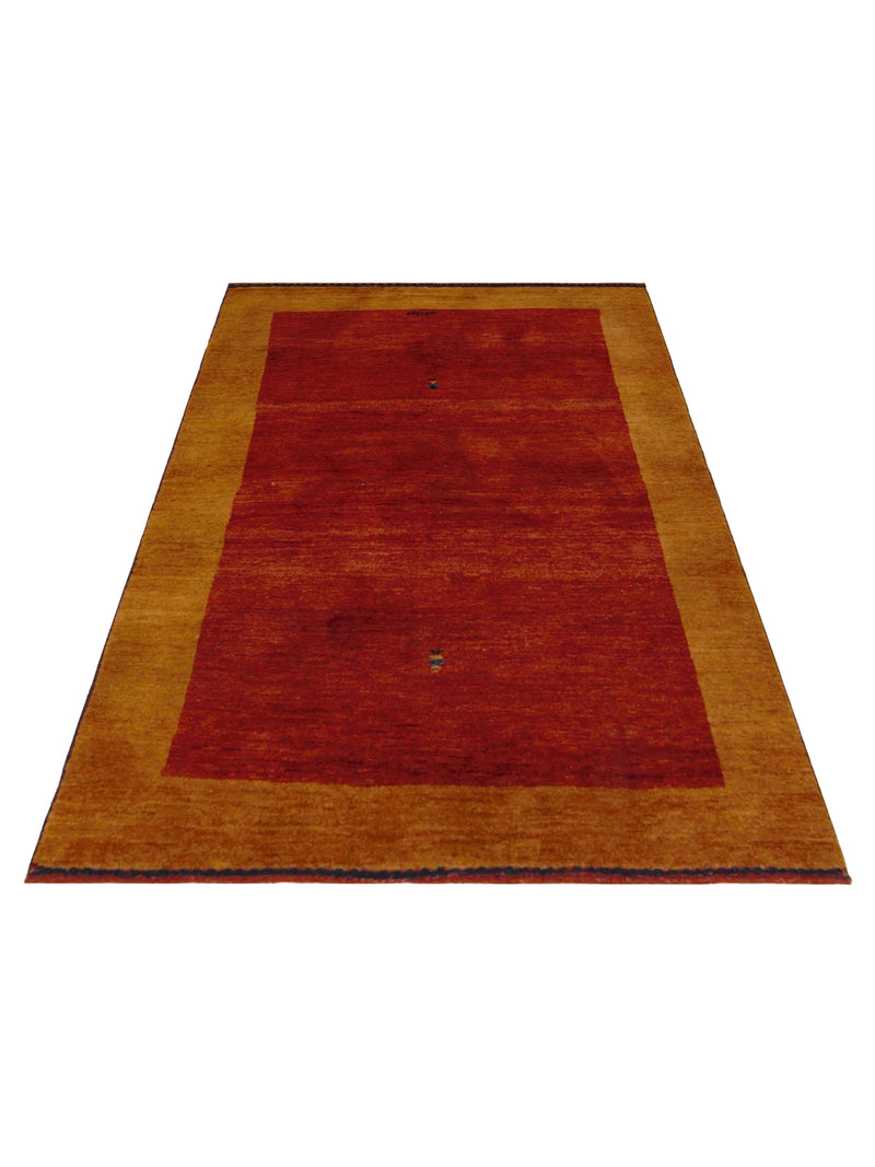 Pacific Gabbeh-In 67178 Rust Burgundy Transitional Hand Knotted Rug