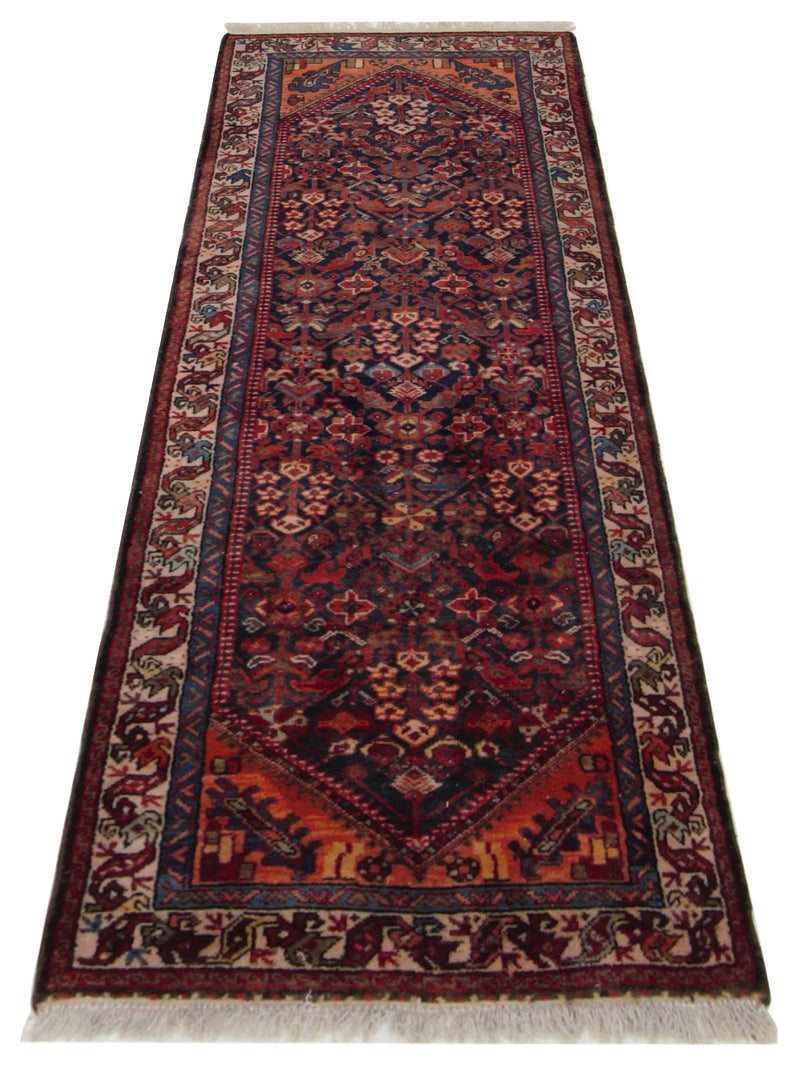 Pacific Malayer 67188 Blue Ivory Traditional Hand Knotted Rug