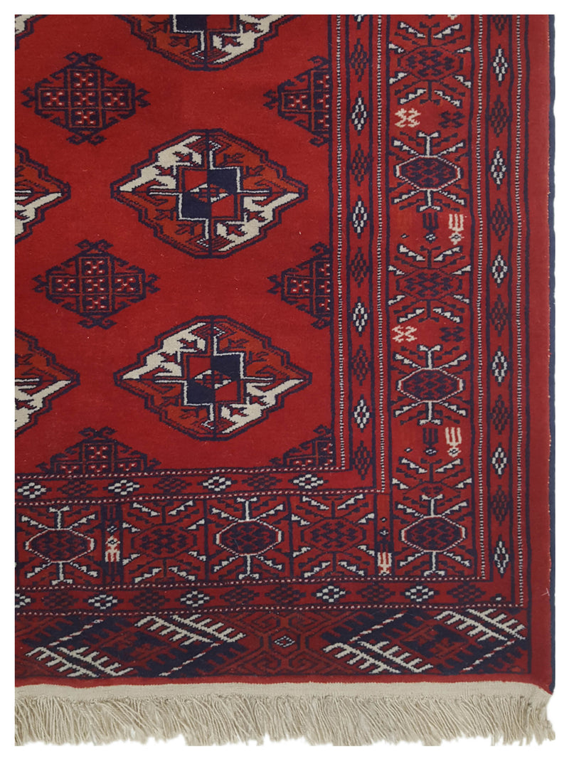 Pacific Turkaman 67198 Red Red Traditional Hand Knotted Rugs