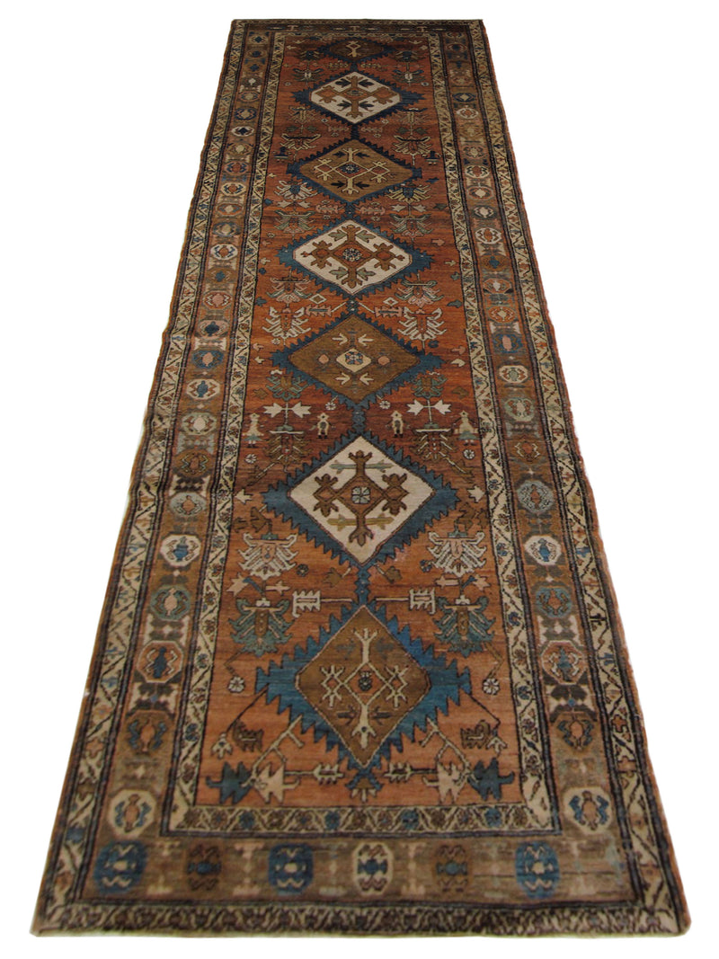 Pacific Antique Serab 67201 Camel Beige Traditional Antique Rug