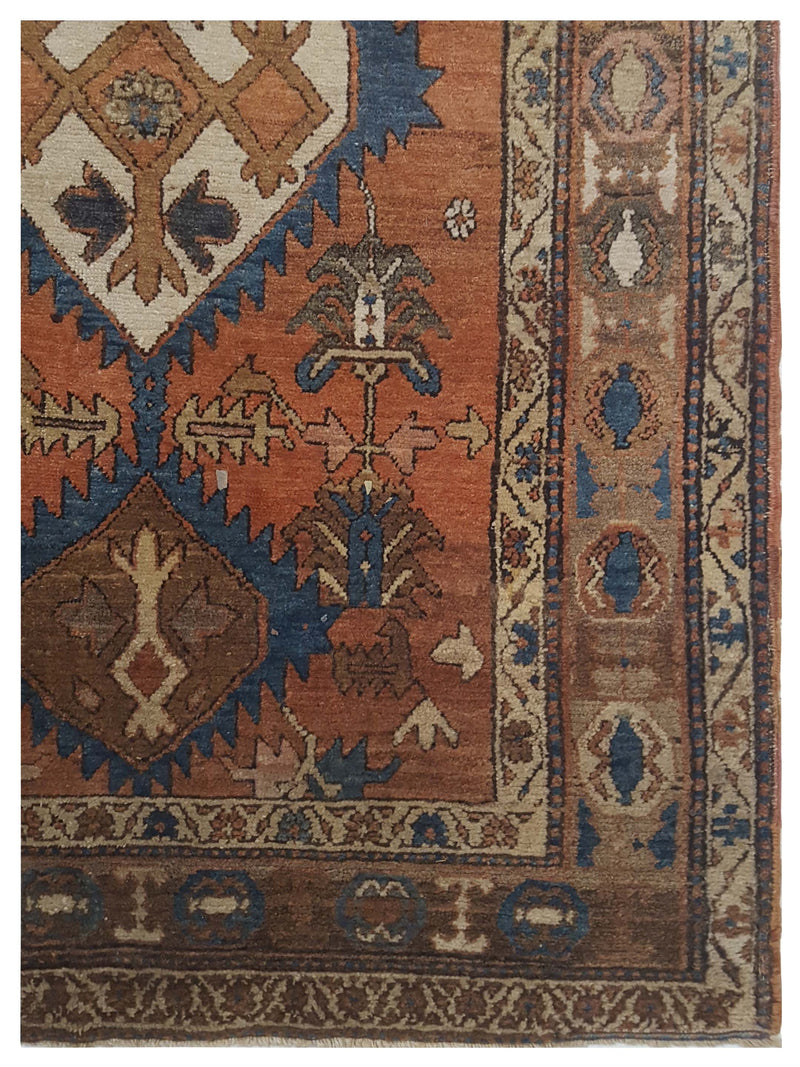 Pacific Antique Serab 67201 Camel Beige Traditional Antique Rug