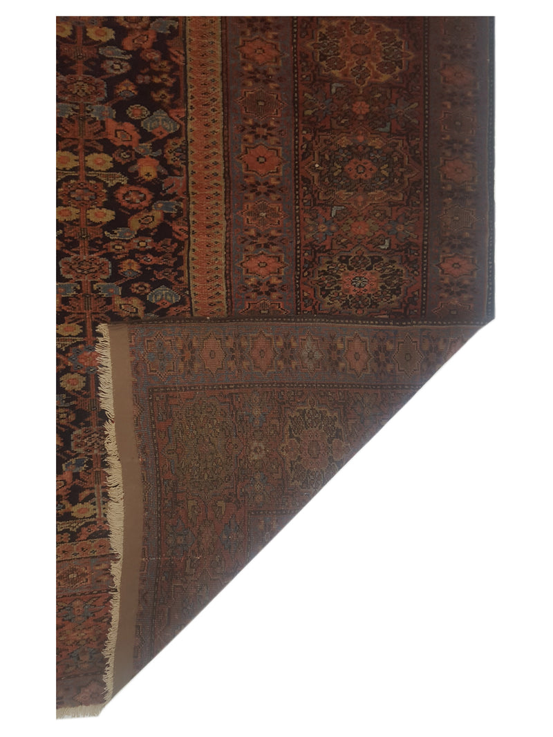 Pacific Antique Sultanabad 67211 Navy Rust Traditional Antique Rug