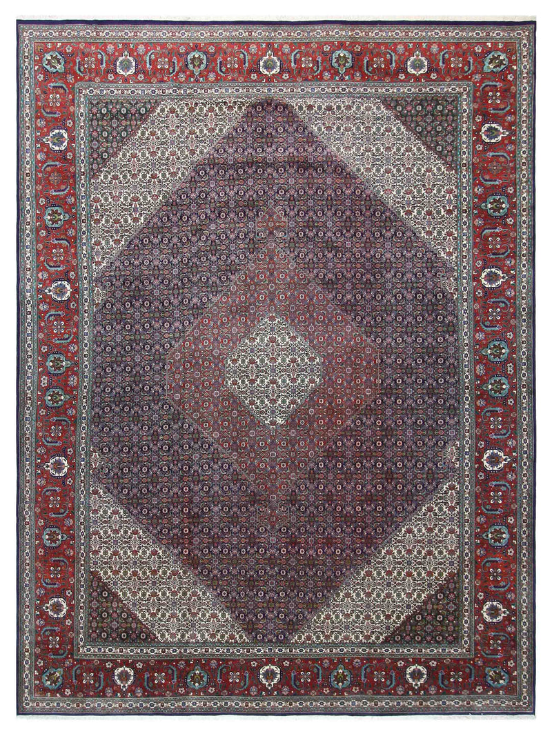Pacific Tabriz Navy Ivory Traditional