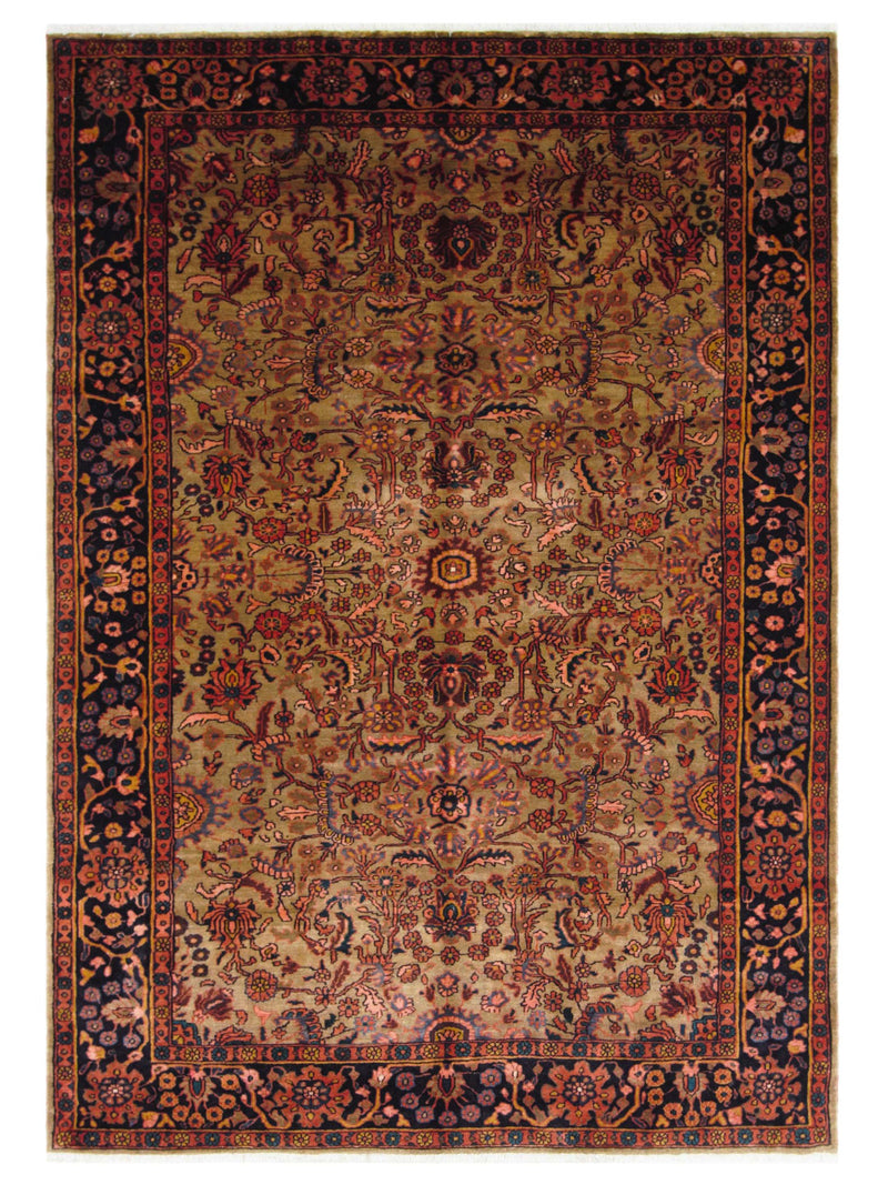 Pacific Hamadan Gold Navy Traditional