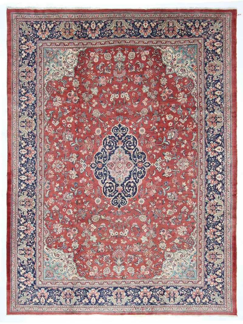 Pacific Sarouk Mahal Blue Red Traditional