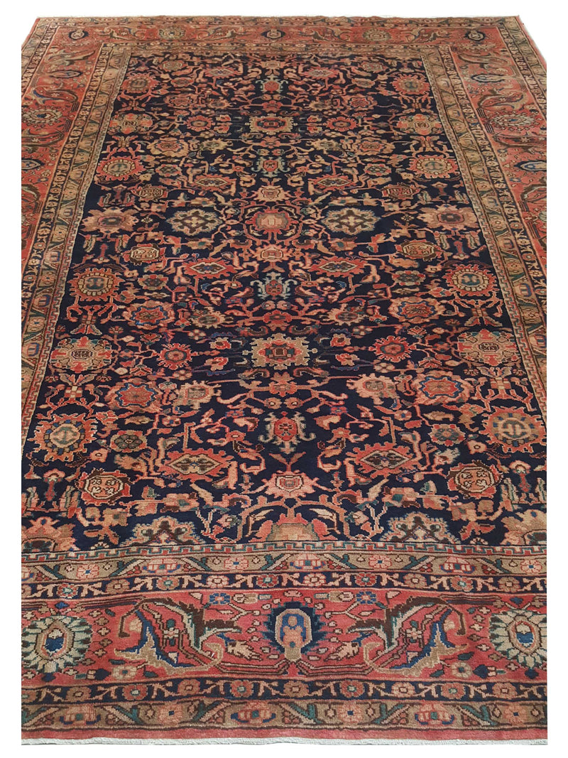 Pacific Nahavand Navy Rust Traditional