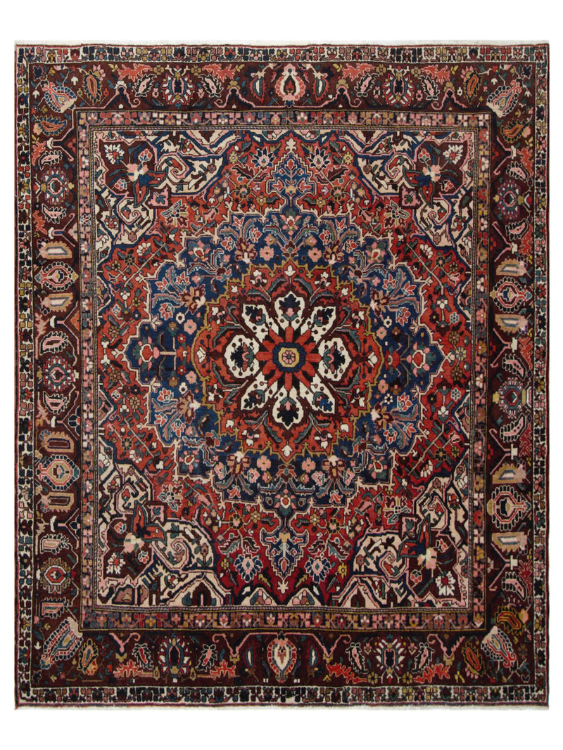 Pacific Bakhtiyari Brown Navy Traditional