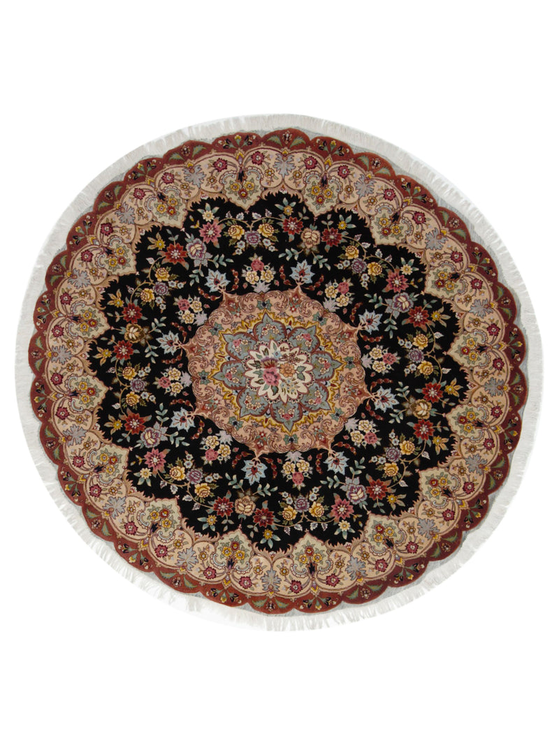 Pacific Tabriz Black Rust Traditional