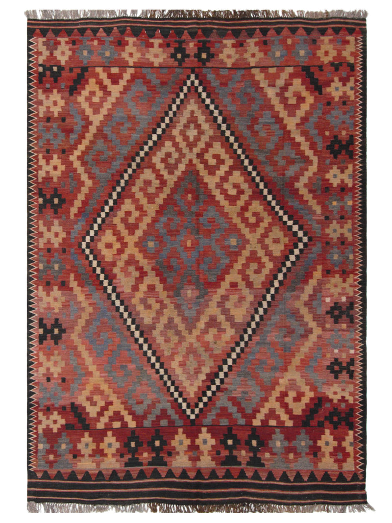 Pacific Kilim Maimana Brown Multi kilim
