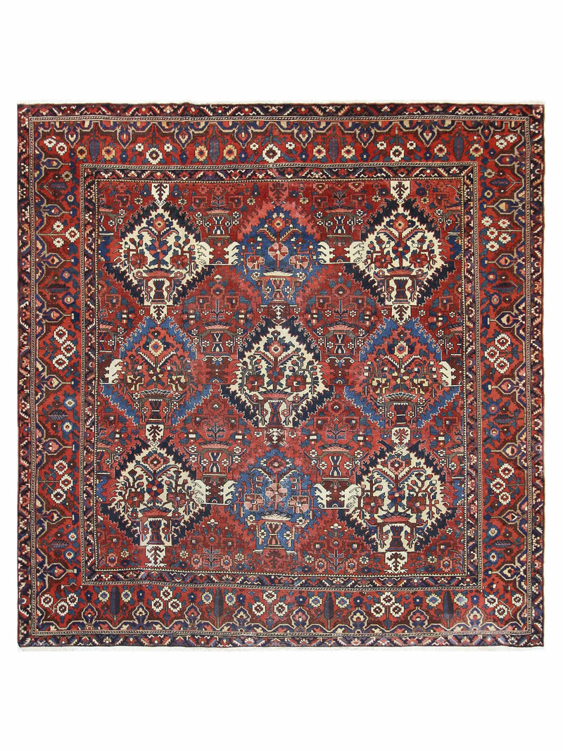 Pacific Bakhtiyari Red Blue Traditional