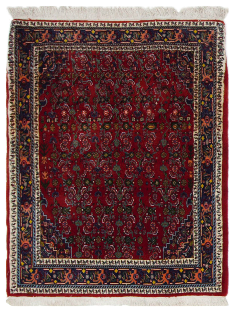 Pacific Bijar Red Navy Traditional