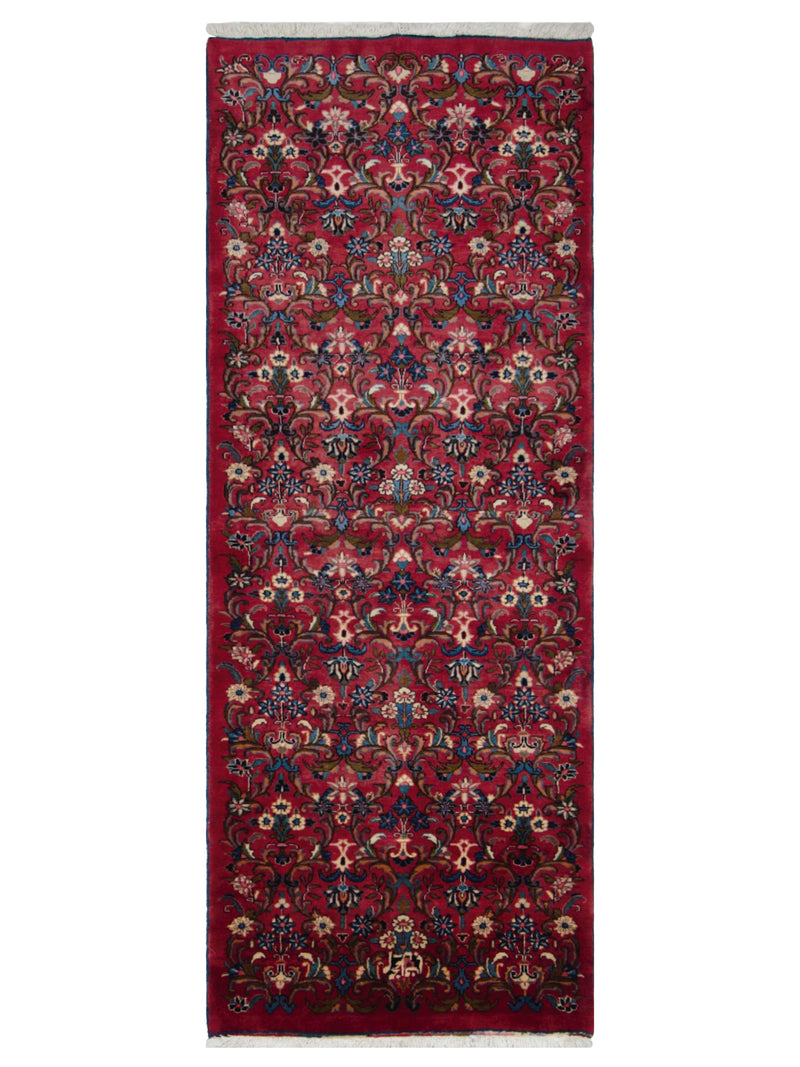 Pacific Mashad Runner Red Red Traditional
