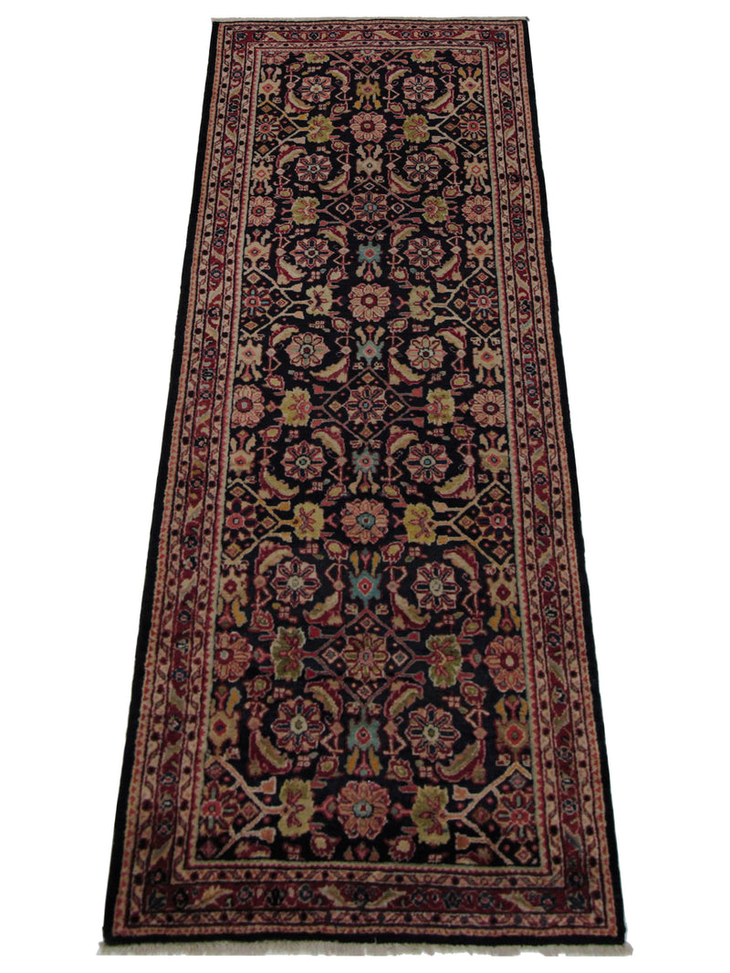 Pacific Sarouk Mahal 67314 Navy Navy Traditional Hand Knotted Rug