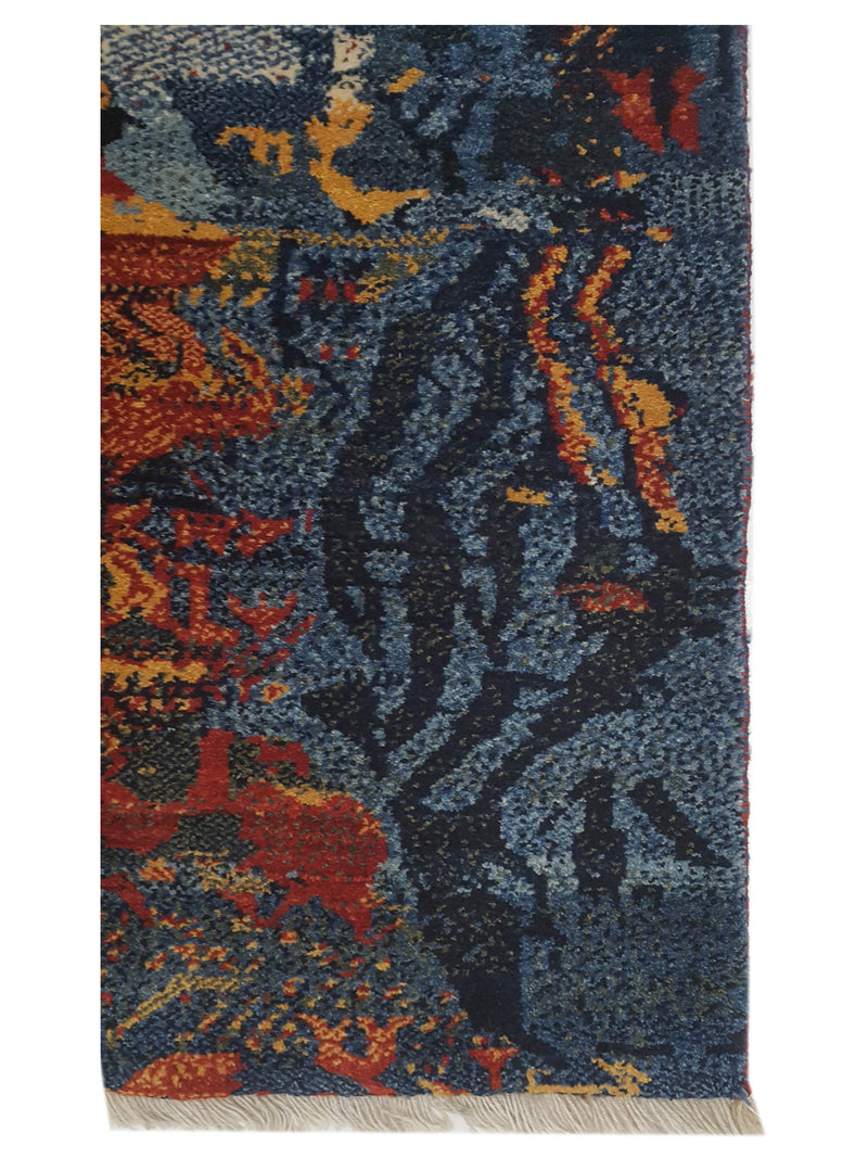 Pacific Gabbeh-In 67331 Multi Multi Modern Hand Knotted Rug