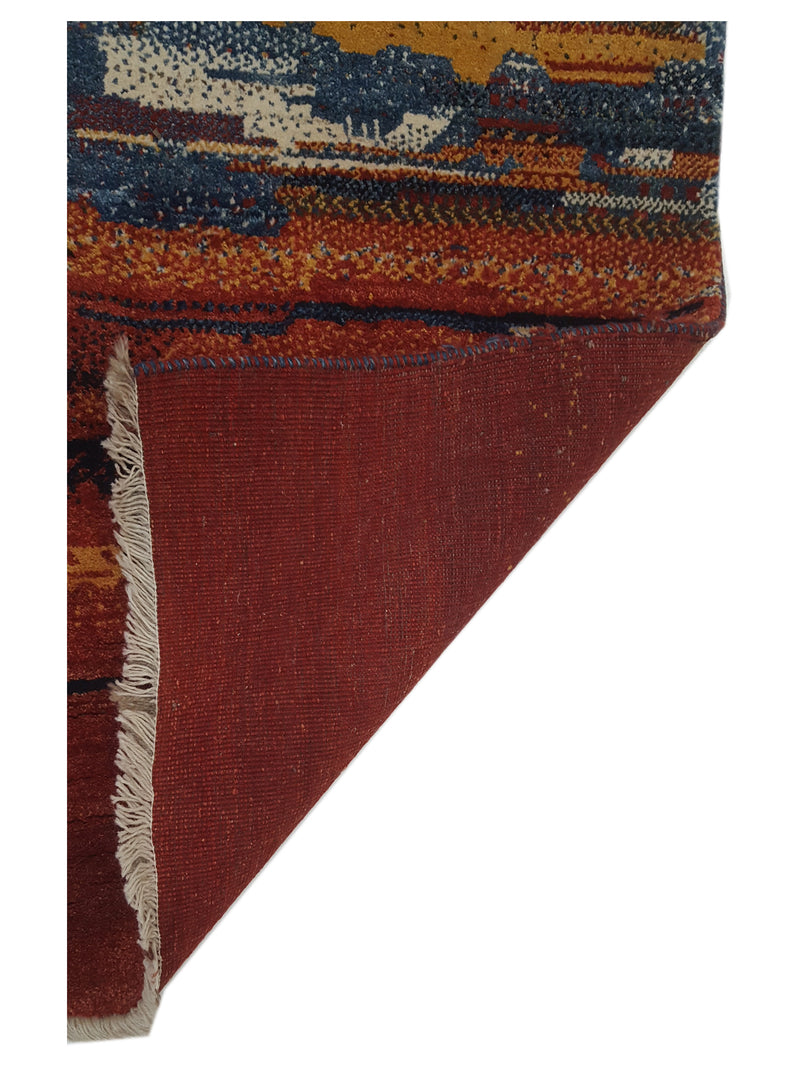 Pacific Gabbeh-In 67331 Multi Multi Modern Hand Knotted Rug