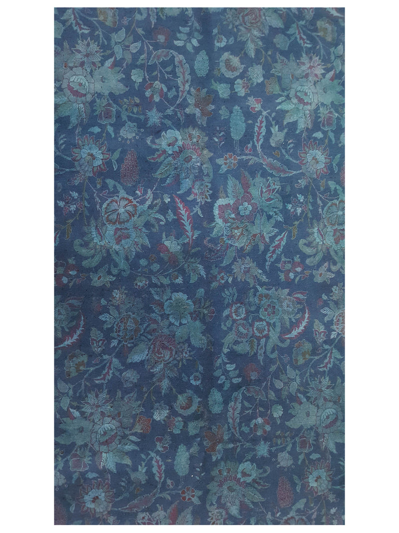 Pacific Classic Overdyed 67397 Ivory Mint Traditional Hand Knotted Rug