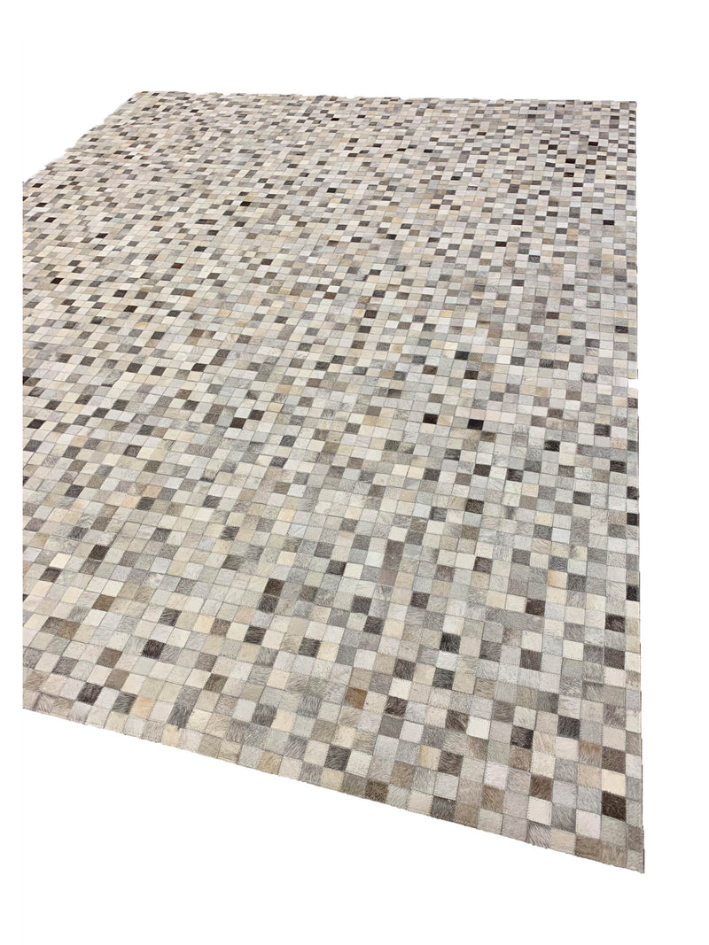Artisan Carmel 67501 Silver Grey Modern Hand Crafted Rug