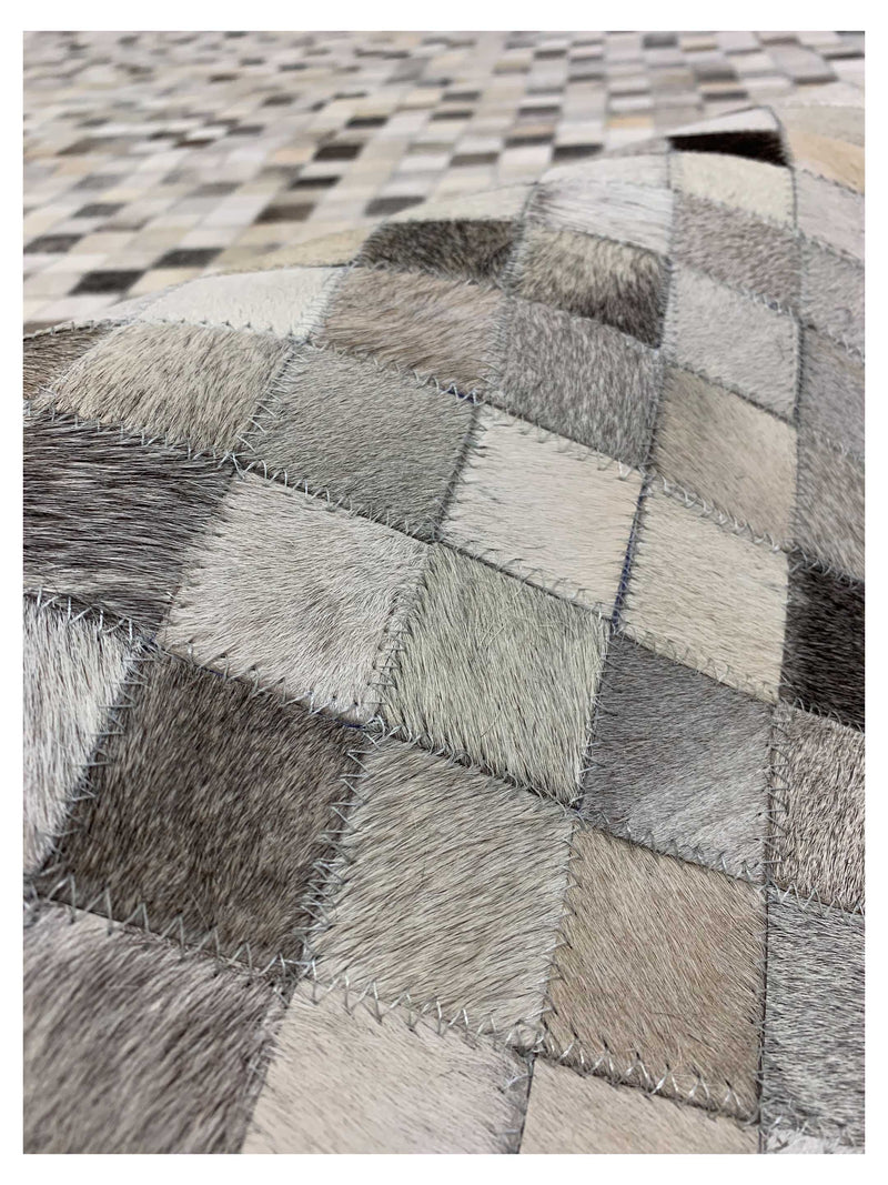 Artisan Carmel 67501 Silver Grey Modern Hand Crafted Rug