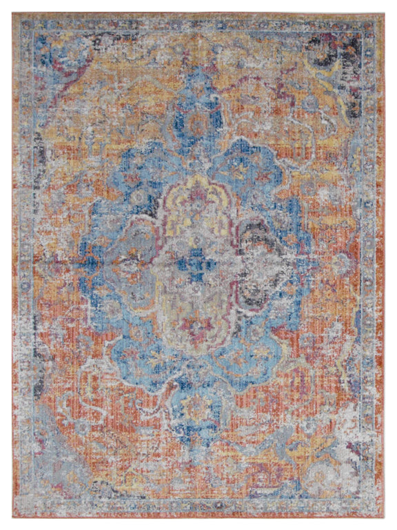 Aura Isle  Orange Multi Transitional