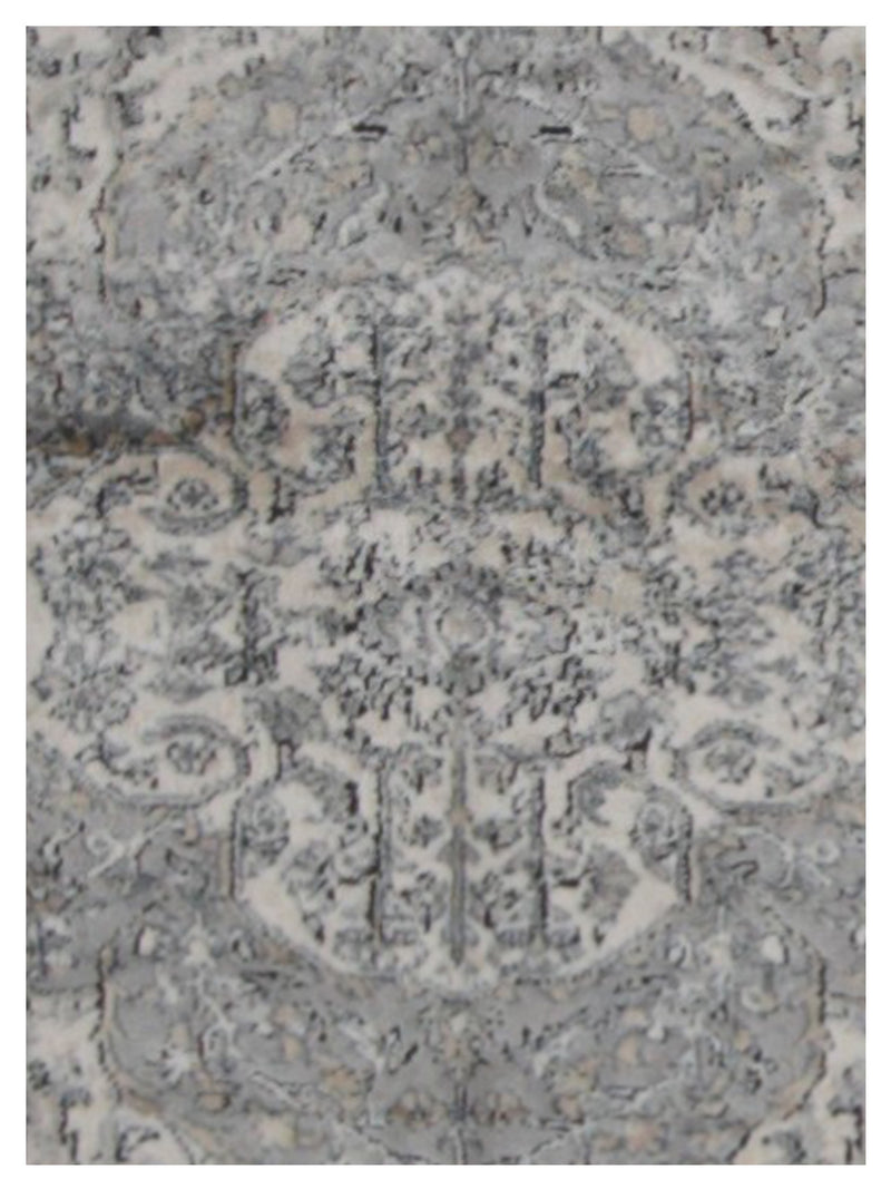 Aura Isle 67614 Ivory Grey Transitional Power Loom Rug