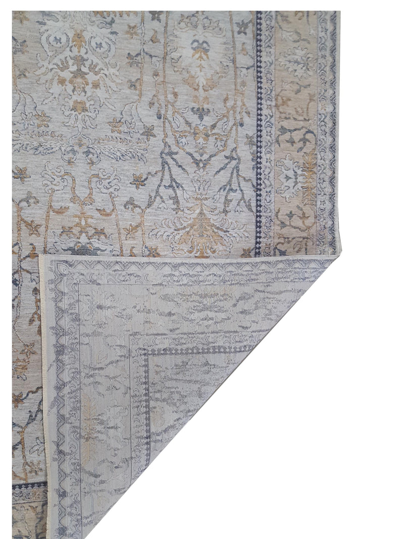 Pacific Cobra 72425 Ivory Beige Transitional Power Loom Rug