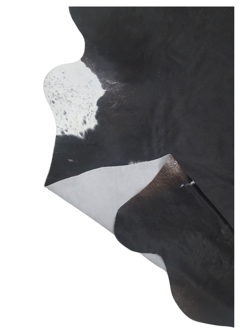 Aura Cowhide 73086 Black Ivory Cowhide Cowhide Rug