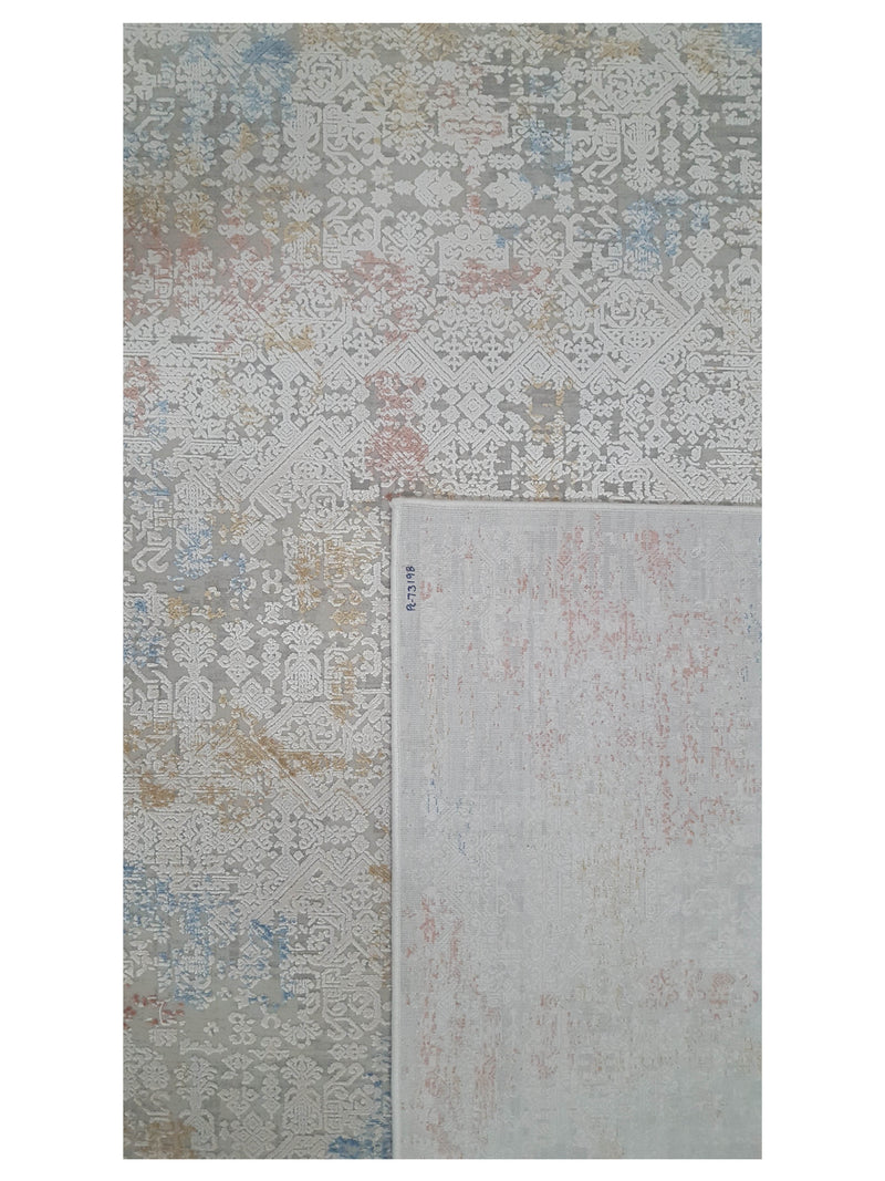 Pacific Ibiza 73197 Lt.Grey Multi Modern Power Loom Rug