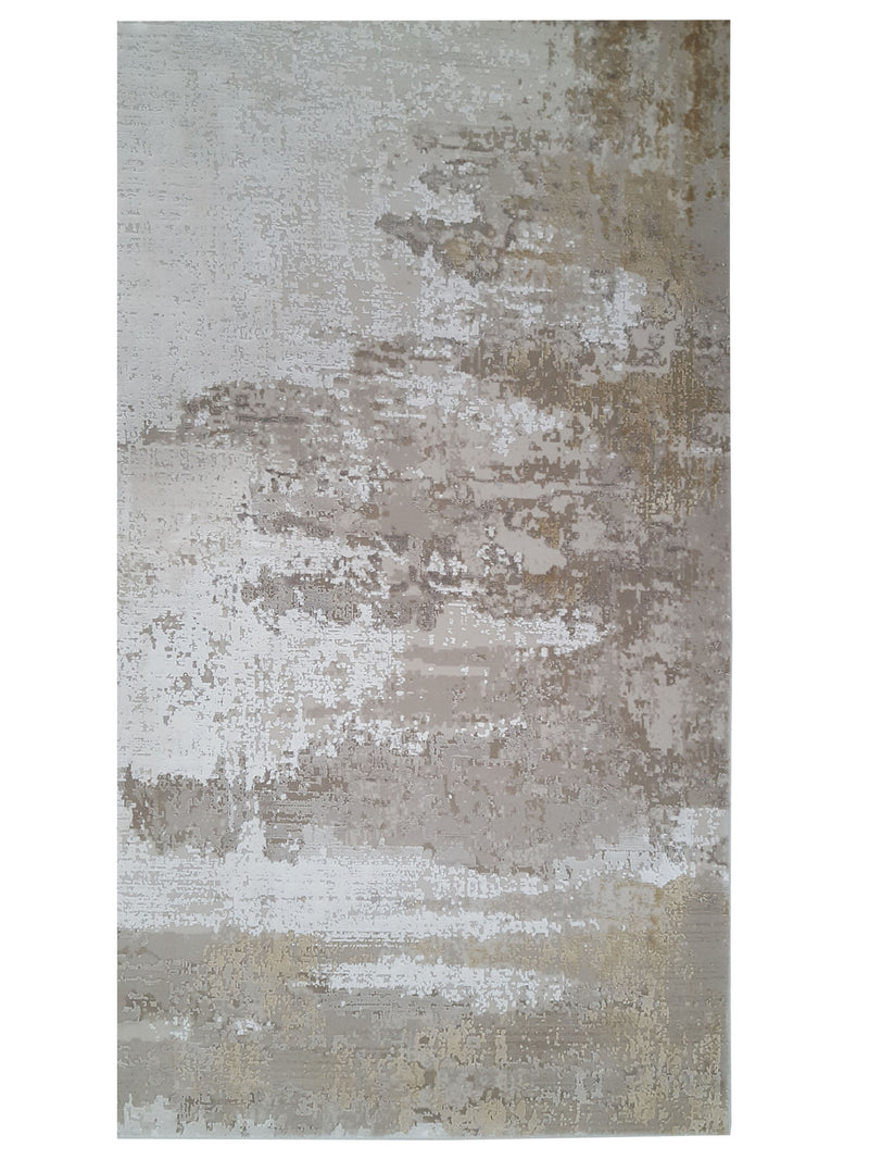 Pacific Ibiza 73249 Gold Beige Modern Power Loom Rug