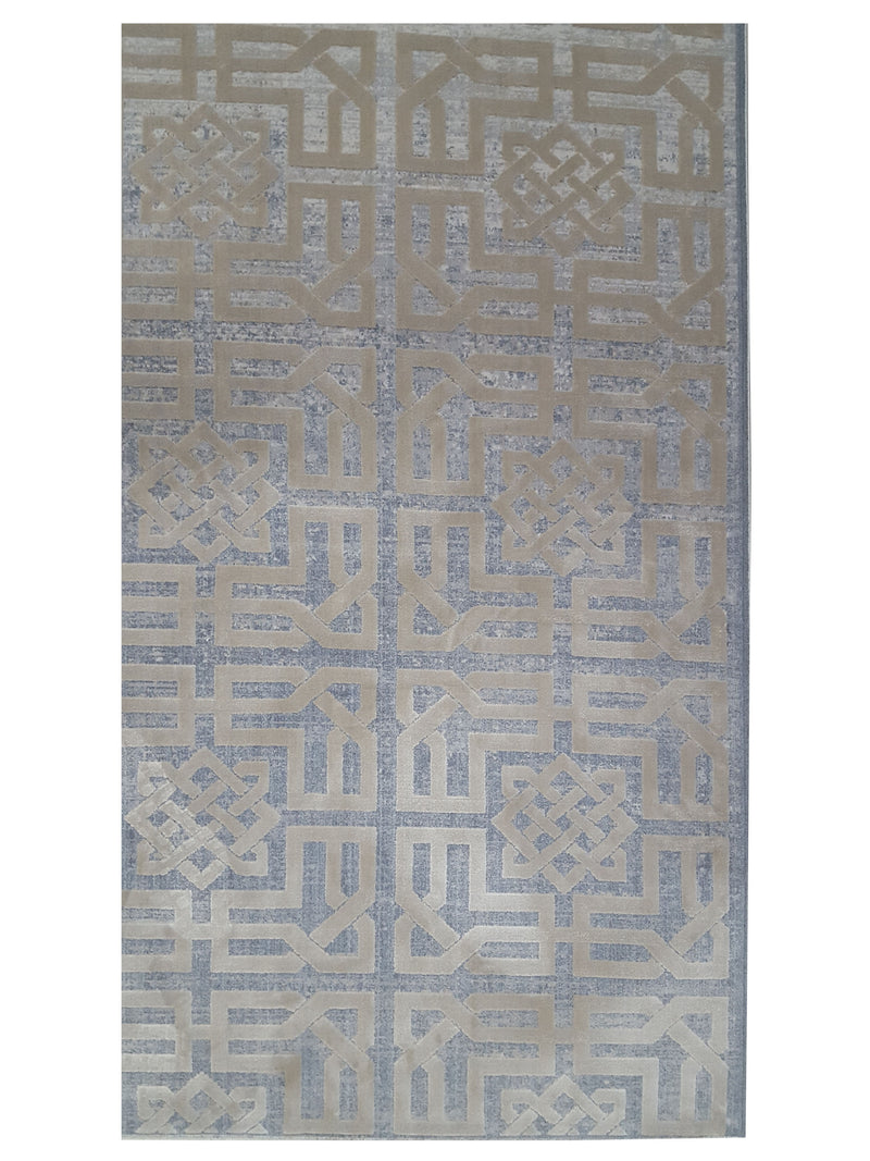 Pacific Ibiza 73266 Beige Grey Modern Power Loom Rug