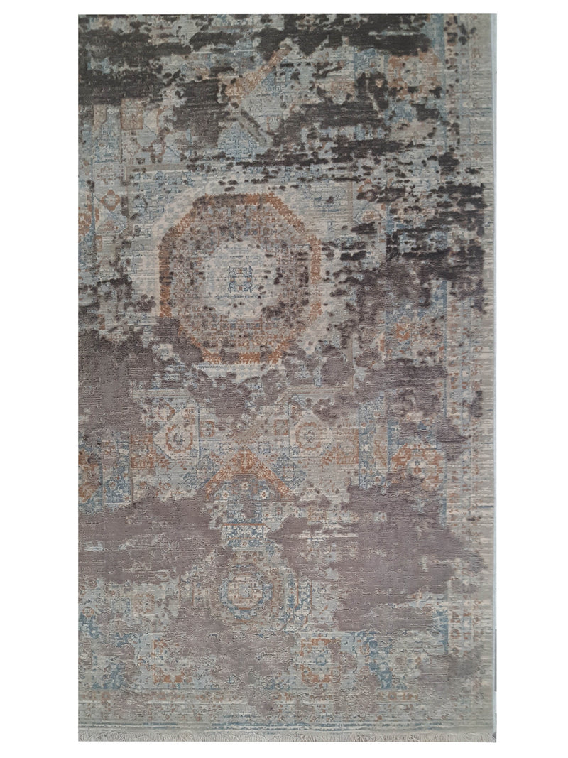 Pacific Ibiza 73271 Beige Brown Modern Power Loom Rug