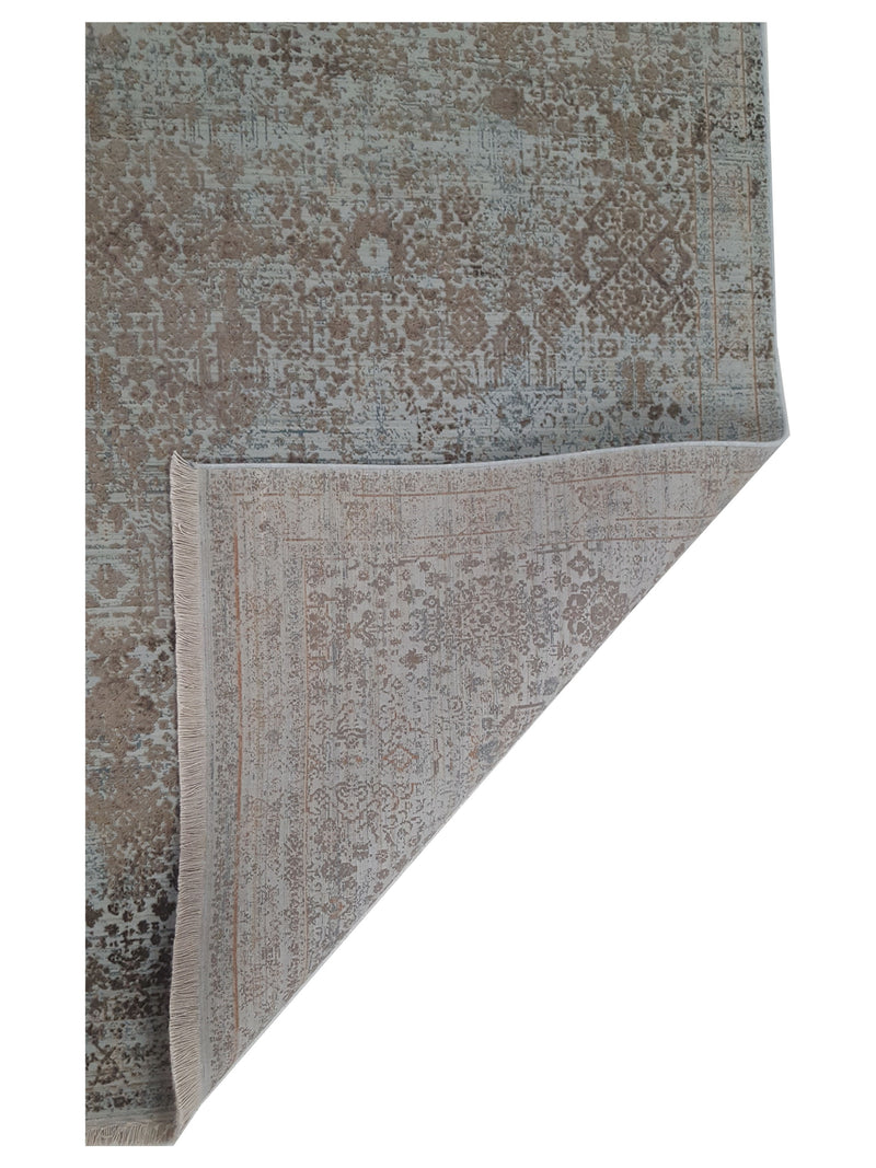 Pacific Ibiza 73279 Grey Brown Modern Power Loom Rug