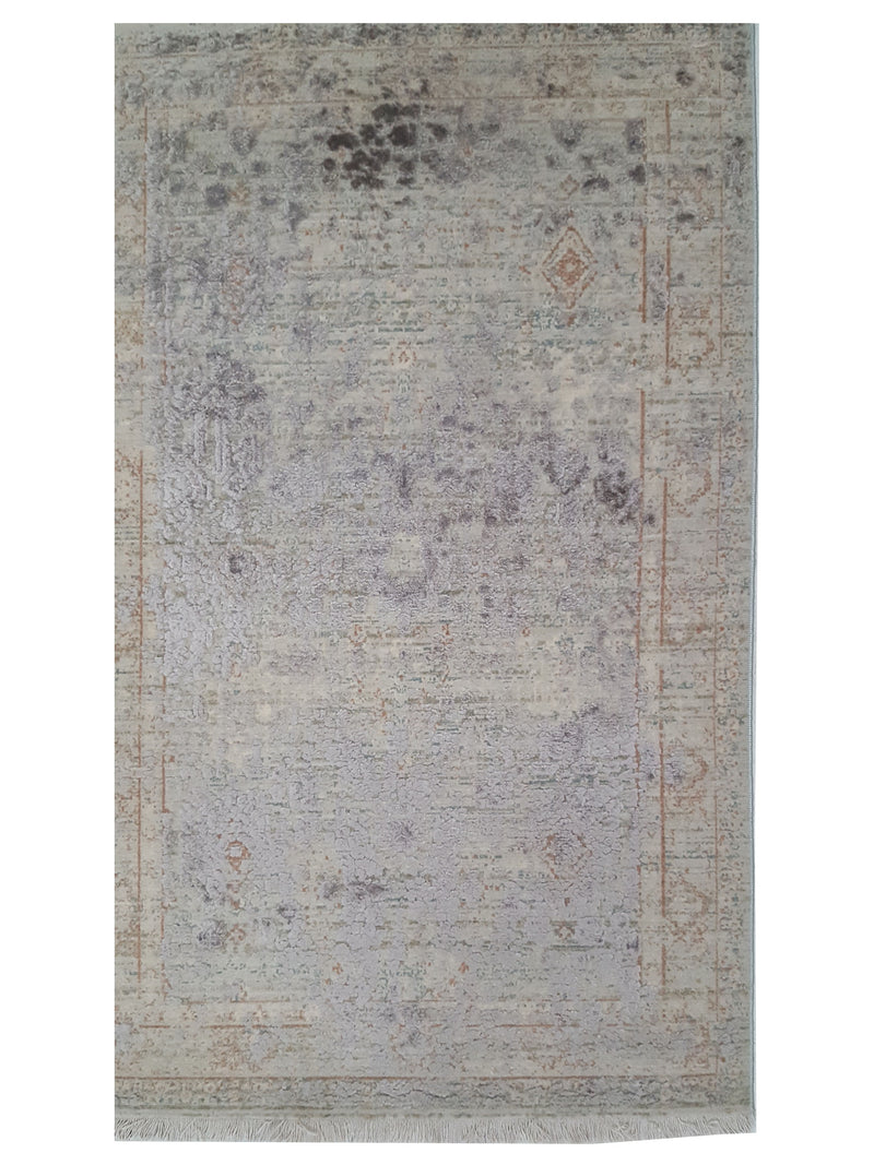 Pacific Ibiza 73291 Purple Grey Modern Power Loom Rug