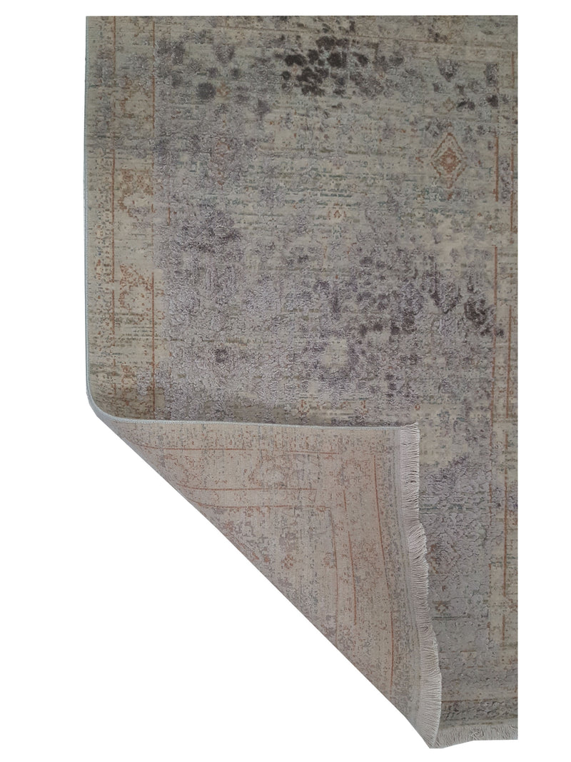 Pacific Ibiza 73291 Purple Grey Modern Power Loom Rug