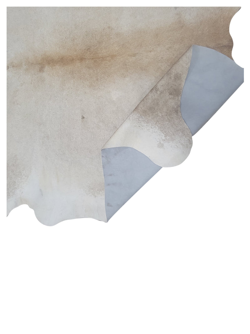 Aura Cowhide 73349 Ivory Beige Cowhide Cowhide Rug