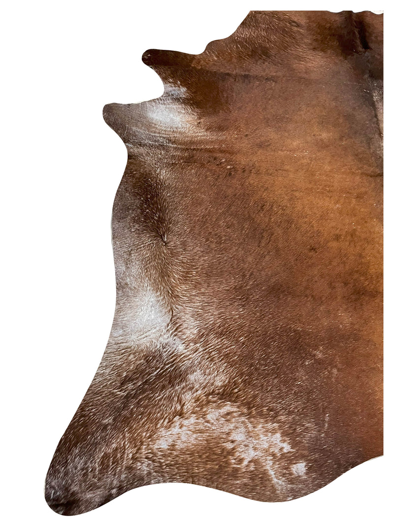 Aura Cowhide 73354 Mocha Grey Cowhide Cowhide Rug