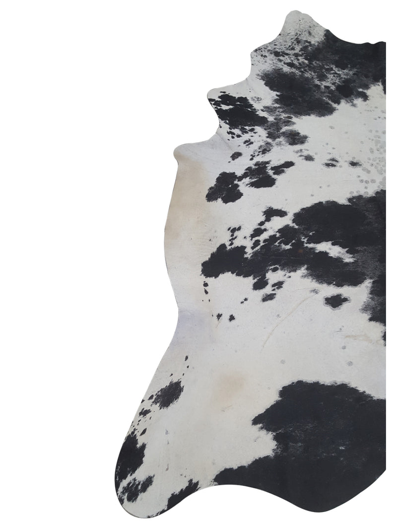 Aura Cowhide 73383 Espresso Ivory Cowhide Cowhide Rug