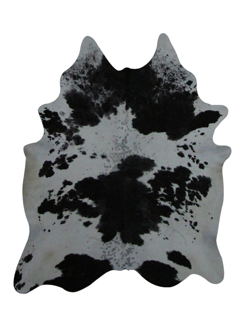 Aura Cowhide Espresso Ivory Cowhide