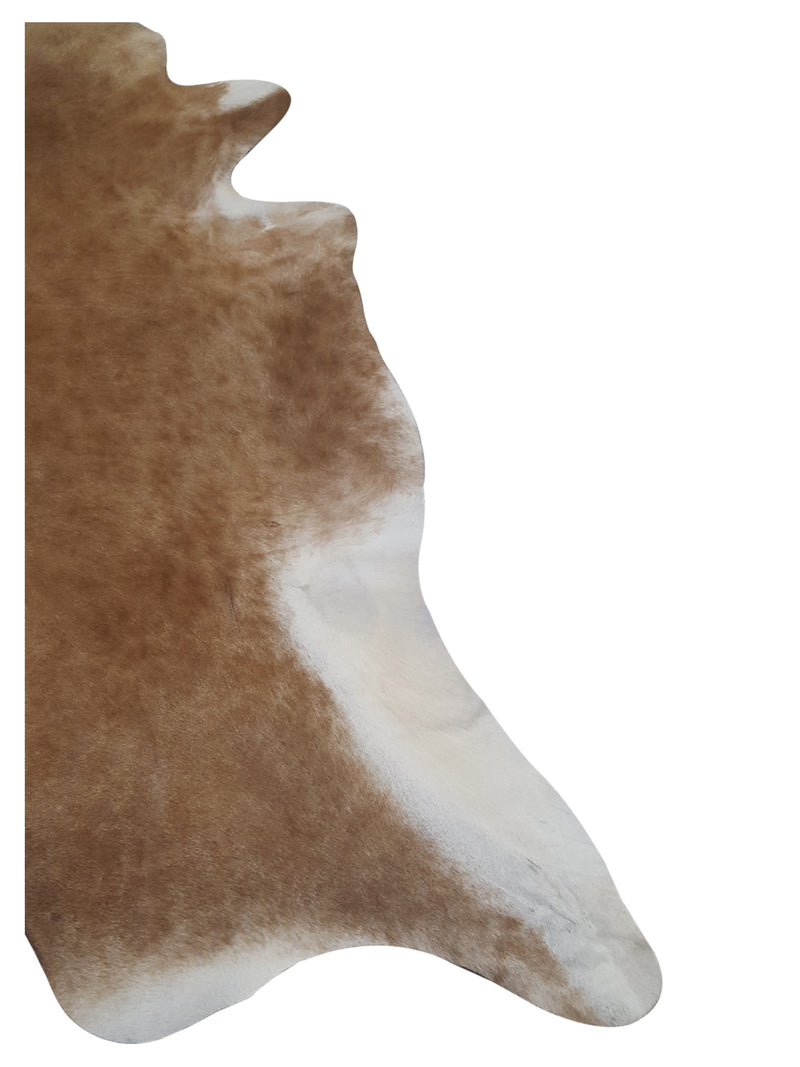 Aura Cowhide 73391 Camel Ivory Cowhide Cowhide Rug