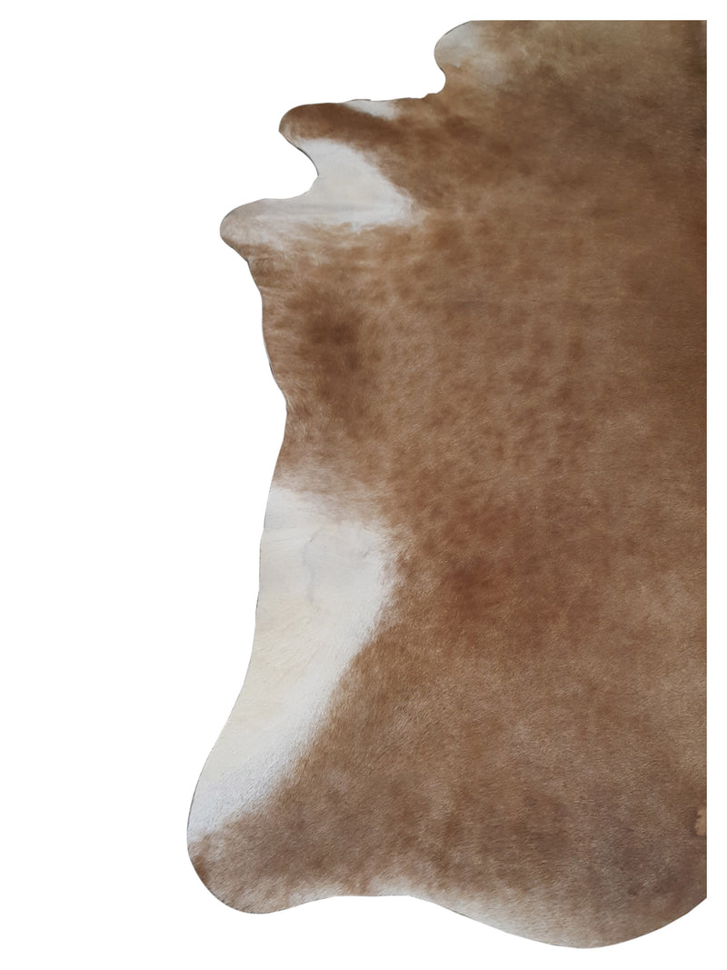 Aura Cowhide 73391 Camel Ivory Cowhide Cowhide Rug