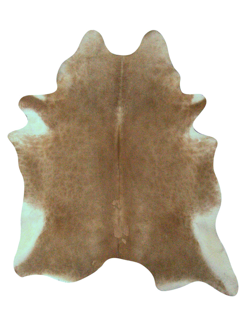 Aura Cowhide 73391 Camel Ivory Cowhide Cowhide Rug