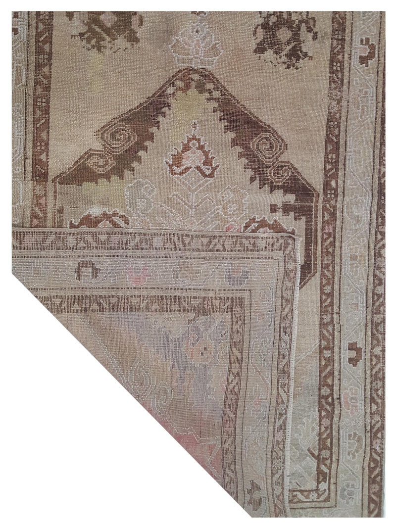 Pacific Anatolia 73533 Latte Mocha Transitional Hand Knotted Rug