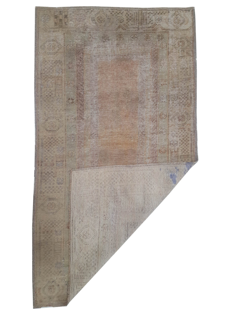 Pacific Anatolia 73535 Orange Grey Transitional Hand Knotted Rug