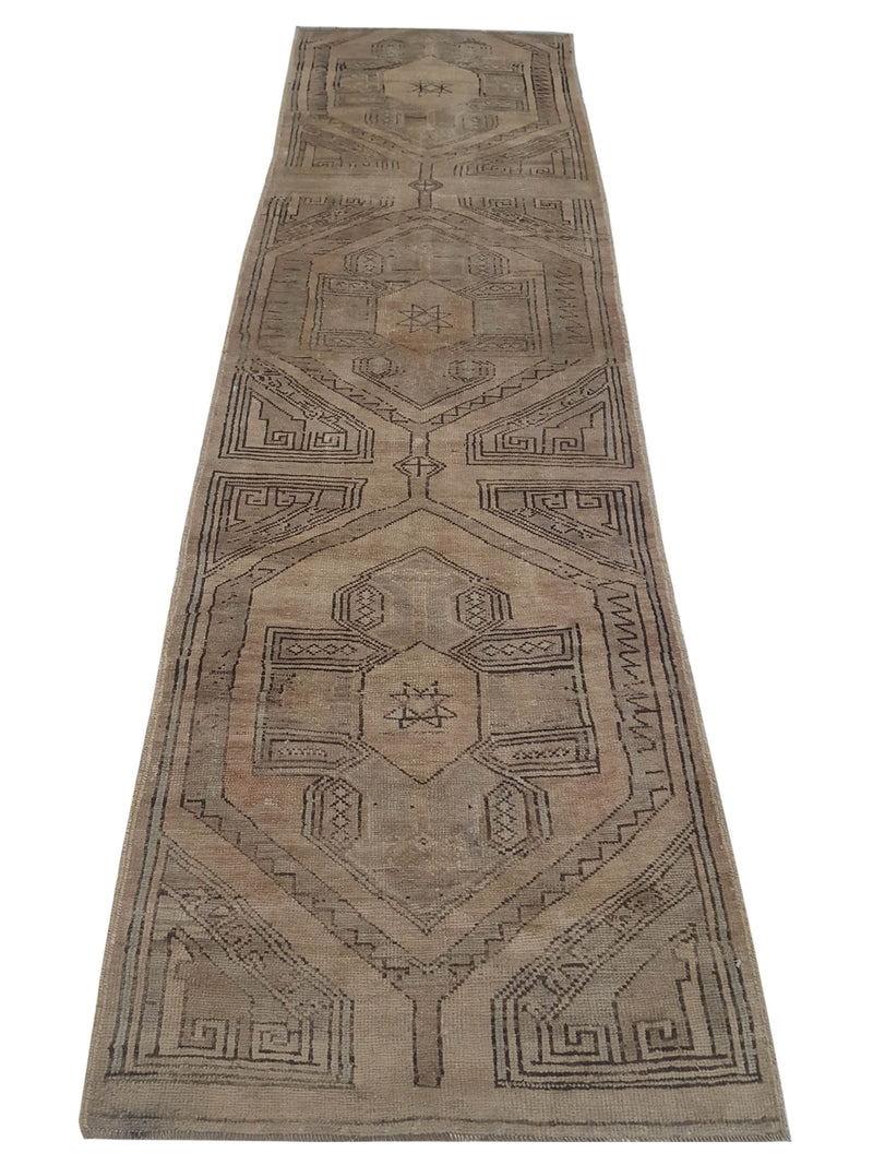 Pacific Anatolia 73540 Beige Mocha Transitional Hand Knotted Rug