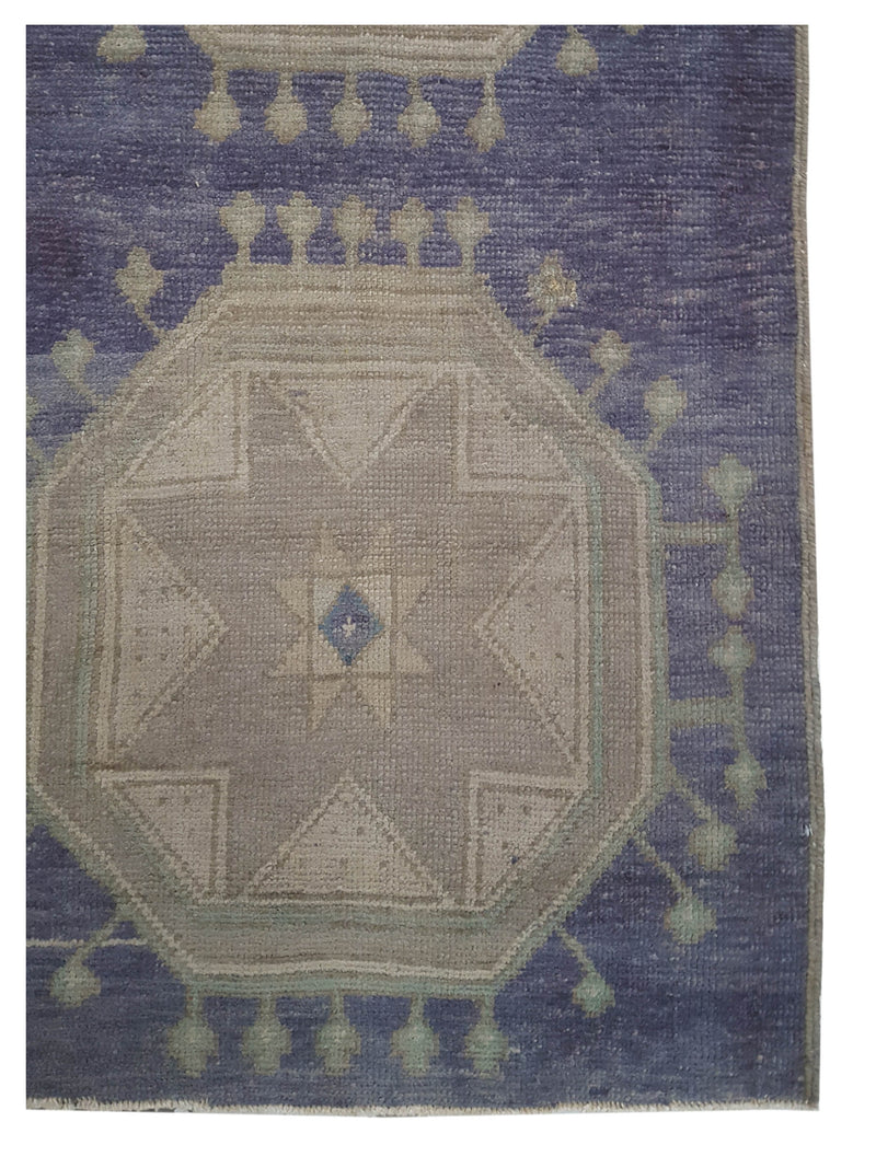 Pacific Anatolia 73542 Purple Beige Transitional Hand Knotted Rug