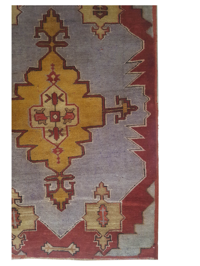 Pacific Anatolia 73583 Rust Multi Transitional Hand Knotted Rug