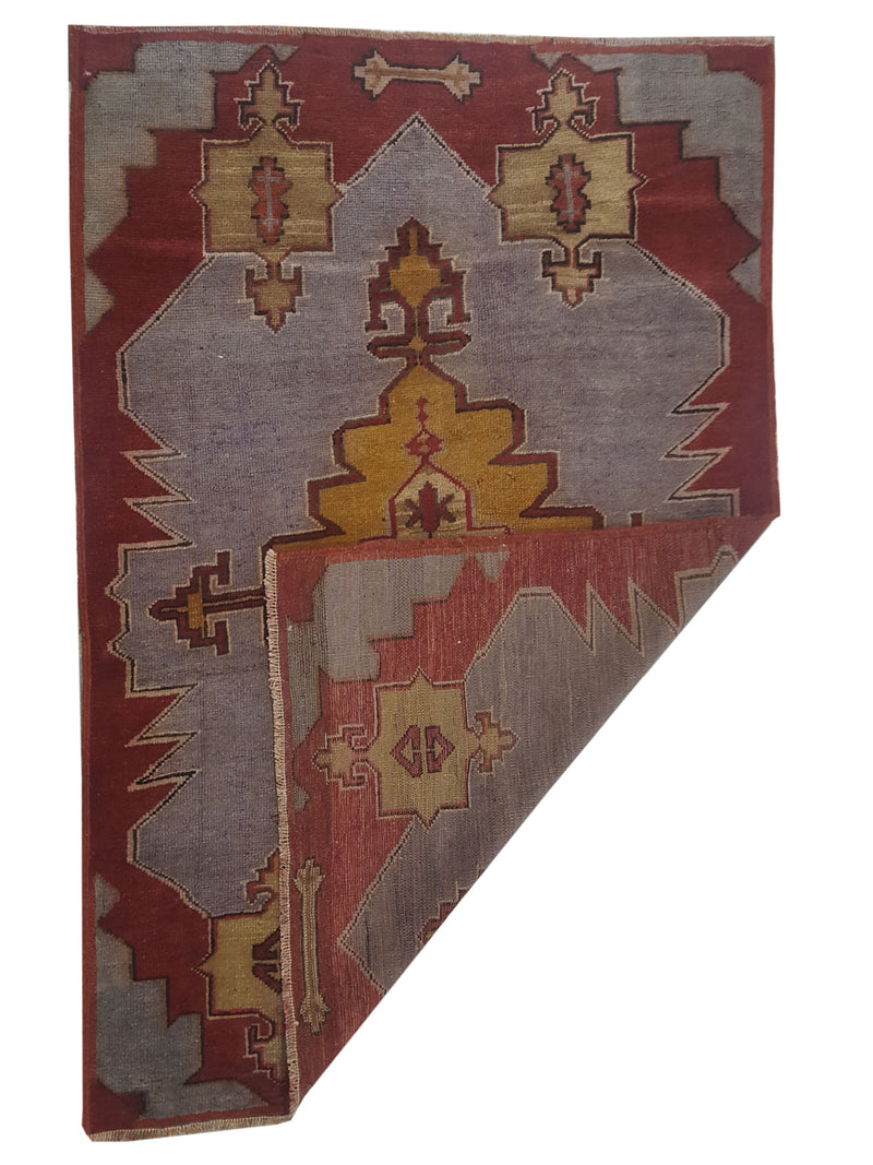 Pacific Anatolia 73583 Rust Multi Transitional Hand Knotted Rug