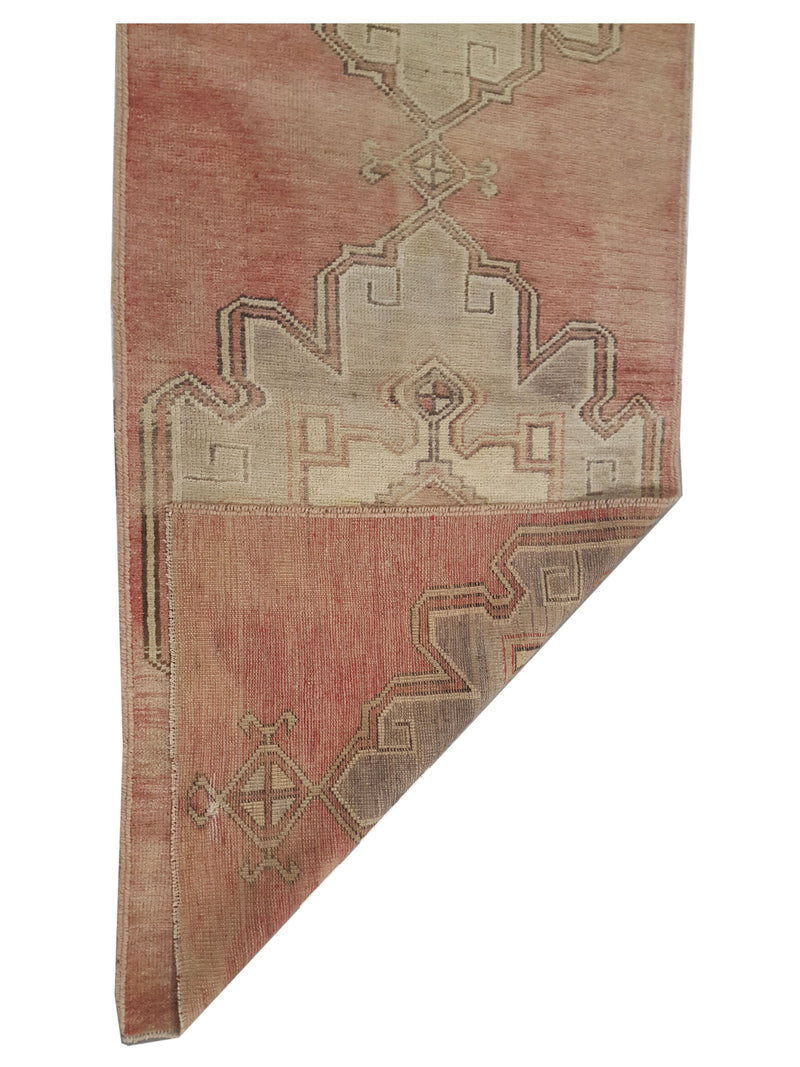 Pacific Anatolia 73587 Rust Beige Transitional Hand Knotted Rug