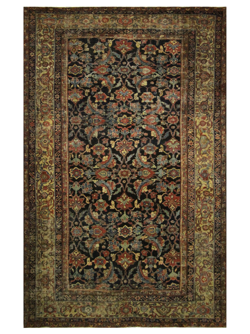 Fasa Antique Mahal Navy Beige Transitional