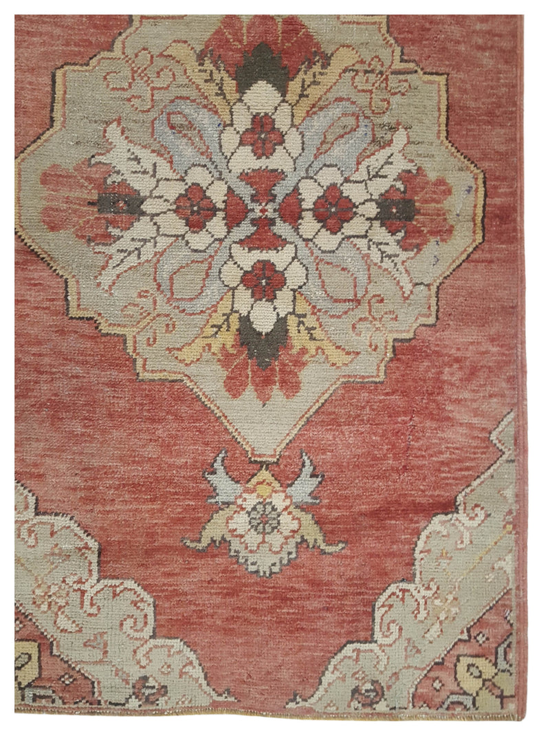 Pacific Anatolia 73600 Orange Grey Transitional Hand Knotted Rug
