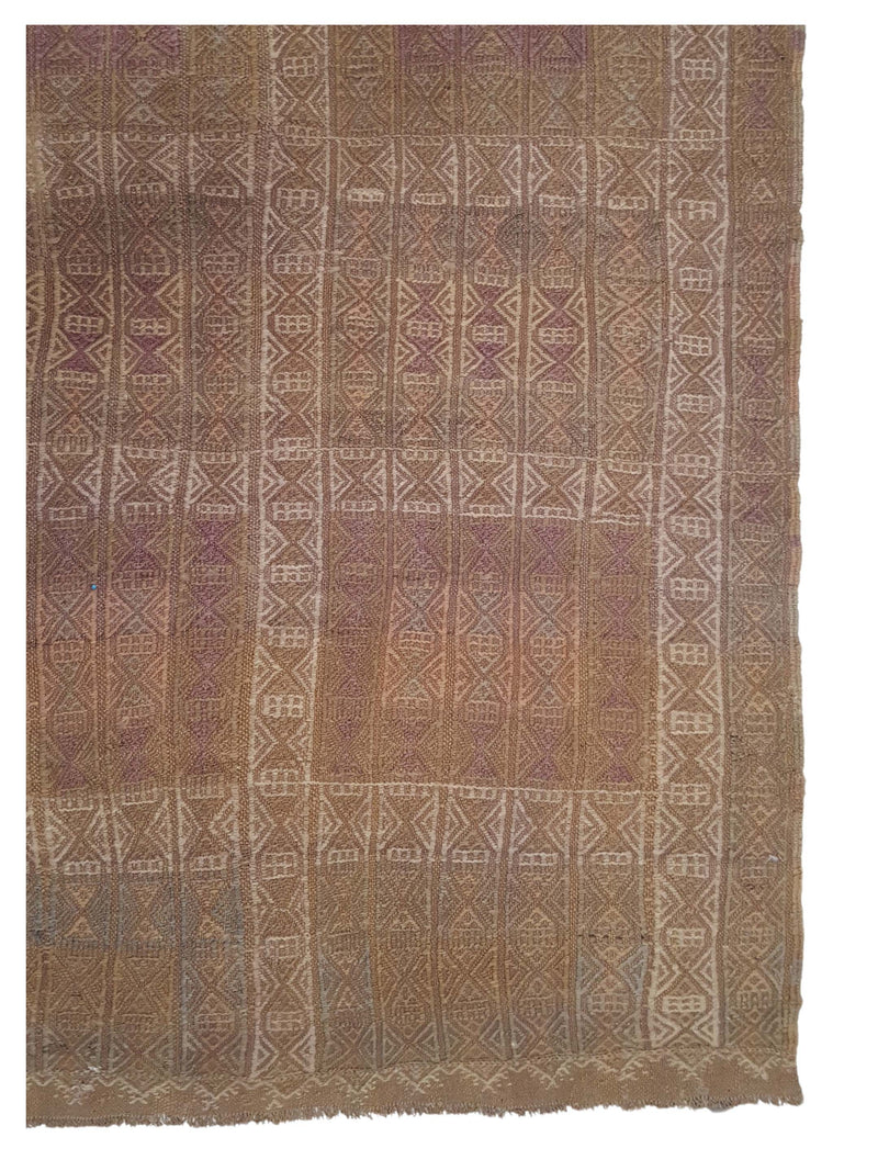 Pacific Gigim 73606 Latte Latte Transitional Flatweave Rug
